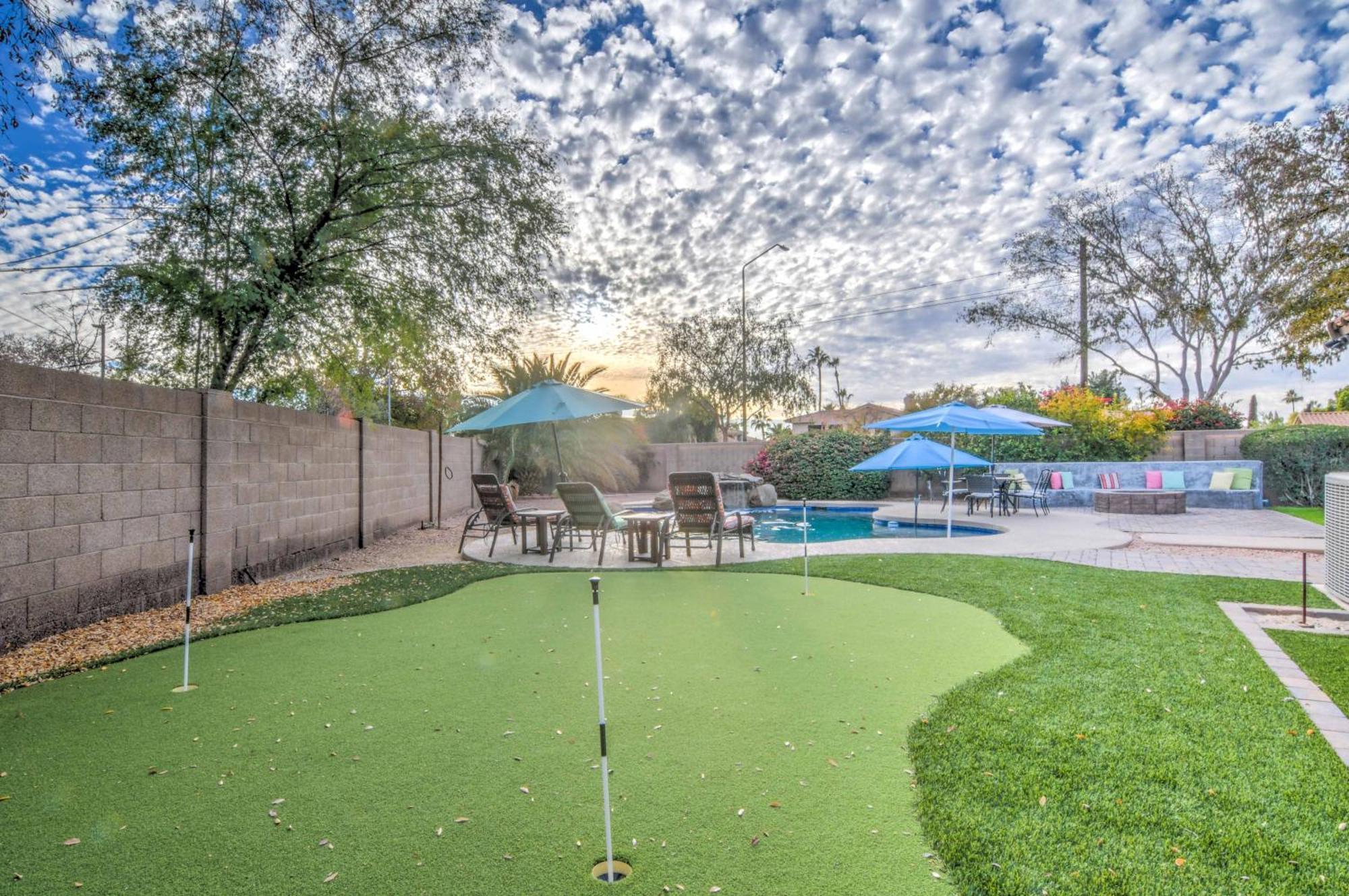 Route 66 Oasis In Downtown Gilbert With Heated Pool & Mini Golf Villa Eksteriør bilde